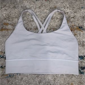 Lululemon Energy Longline Bra, White